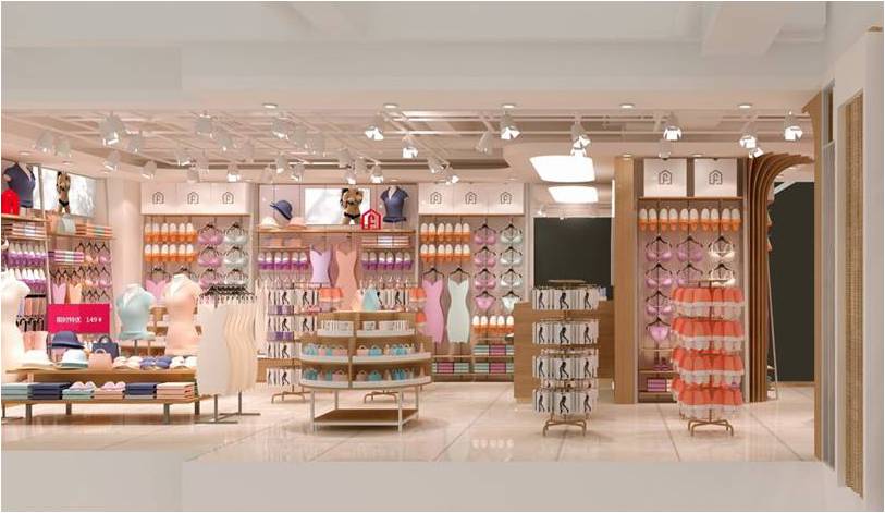 詩(shī)曼芬內(nèi)衣店設(shè)計(jì)效果