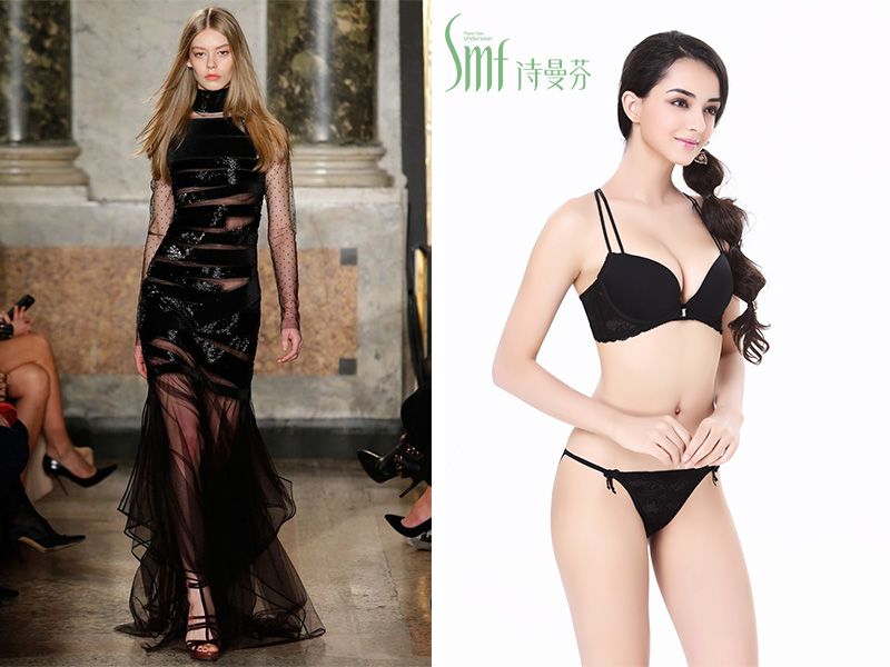 詩曼芬內衣 女神的禮服搭檔