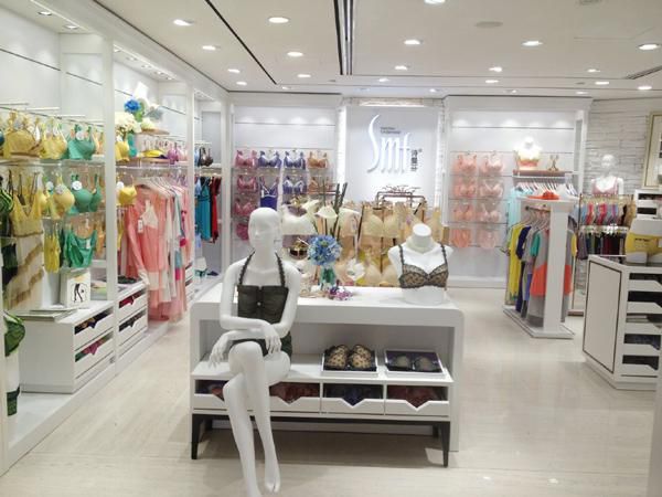 內(nèi)衣連鎖加盟店該如何布置試衣間