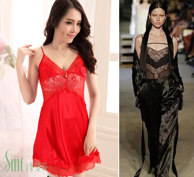 時裝周“睡衣時尚”，詩曼芬流行在前沿